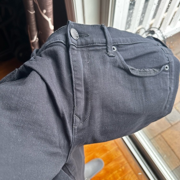 Express Mid Rise Leggings Black 10R - Picture 6 of 10